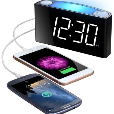 Alarm Clock with Bed Shaker