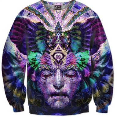 All Over Print Crewneck Sweatshirt