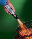 All-in-One Grill Fork with Meat and Fish Thermometer