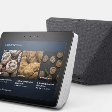 All-new Echo Show Premium sound and a vibrant 10.1″ HD screen – Sandstone