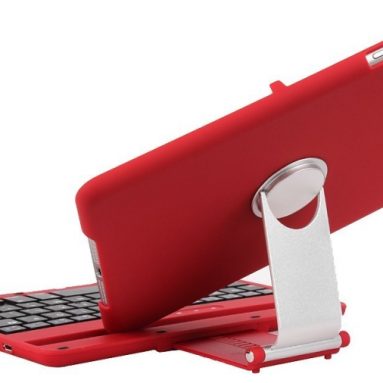 Aluminum 360 Swivel Rotating Stand Case Cover Built-in Bluetooth Keyboard