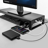 Aluminum Alloy Computer Laptop Base Stand with USB 3.0 Port