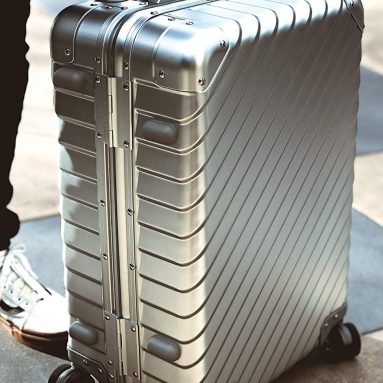 Aluminum Carry-On Suitcase Spinner