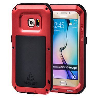 Waterproof Shockproof Gorilla Glass Case for Samsung Galaxy S6 edge