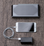 Aluminum Wireless Bluetooth Speaker with removable magnetic 6000mAh powerbank