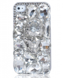 Swarovski Crystal Skullcandy Phone Case for Iphone 4 4s