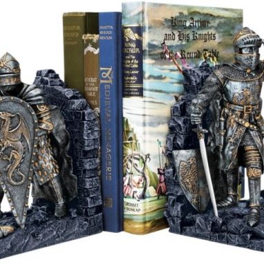 Arthurian Knight Bookends
