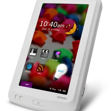 120GB MP4 Player with 4.3-Inch TFT LCD