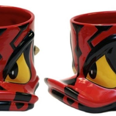 Donald Duck Darth Maul Ceramic Mug