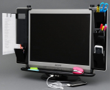 LCD Monitor Organizer with USB Hub