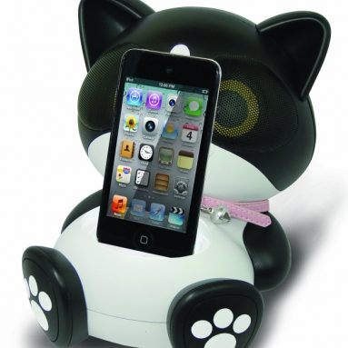 Cat Speaker Docking Station for iPod and iPhone