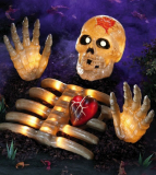 Halloween Graveyard Lighted Skeleton Groundbreaker