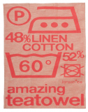 “Amazing” Tea Towel Red