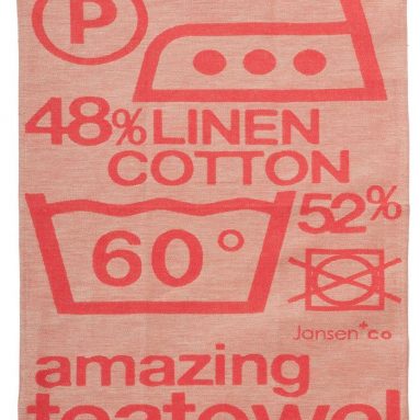 “Amazing” Tea Towel Red
