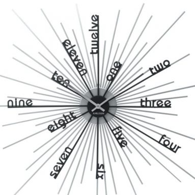 Karlsson Wall Clock One To Twelve