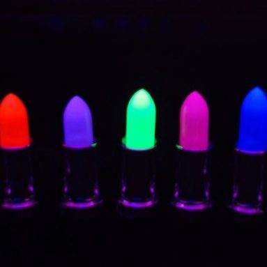 Ultra Bright Blacklight Reactive UV Lipstick