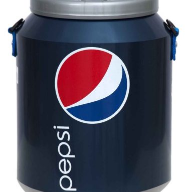 Can Shaped Cooler with 12 Can Capacity Plus Ice