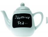 Ceramic Teapot Talk with Chalk