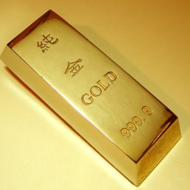 Reproduction Gold bullion Bar 999.9