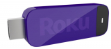 Purple Roku 3400R Streaming Stick