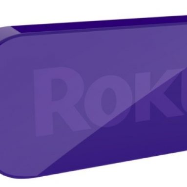 Purple Roku 3400R Streaming Stick