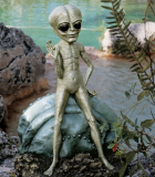 Roswell, the Alien Sculpture