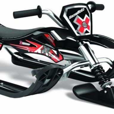 Snow Moto X Games Black Sled