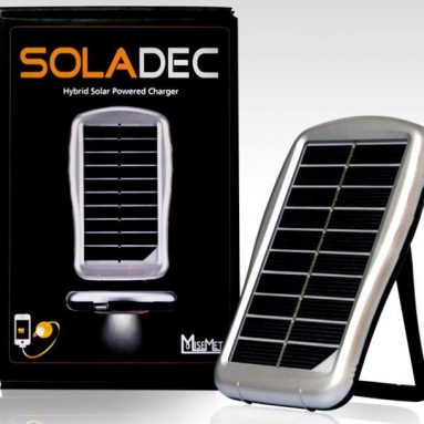 Soladec Hybrid Solar Power Charger, compatible