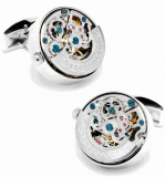 Stainless Watch Movement Cufflinks