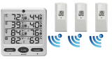 Wireless Indoor Outdoor 8-Channel Thermo-Hygrometer