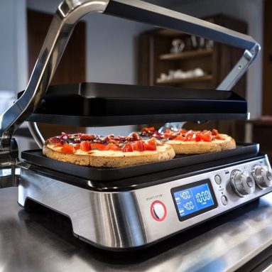 America Livenza All Day Combination Contact Grill and Open Barbecue