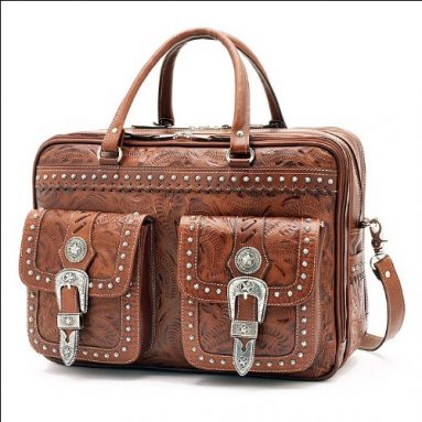 American West Retro Pouches Laptop Compartment