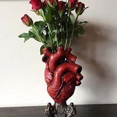 Anatomical Heart Vase