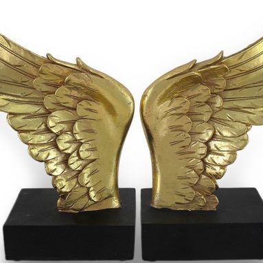 Angel Wing Decorative Bookends