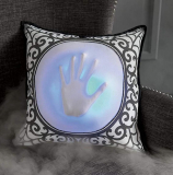 Animated Skeleton Hand Pillow Spooky Halloween Decoration