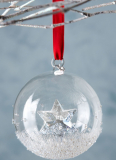 Crystal Ball Christmas Ornament