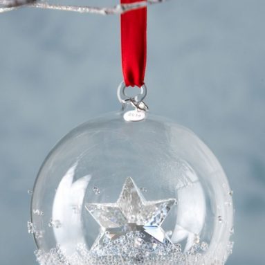 Crystal Ball Christmas Ornament