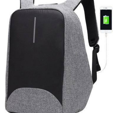 Anti-theft Business Laptop Backpack with USB Charging Port