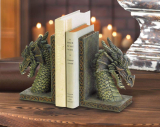 Antique Bookends Dragon