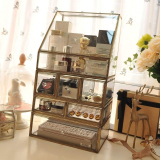 Antique Cosmetic Makeup Storage