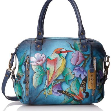 Anuschka Zip Top Medium Top Handle Bag