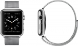 Apple Watch Steel Case with Milanese Loop