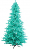 Aqua Lights Christmas Tree