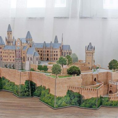 Architecture Model 3D Castle Puzzle