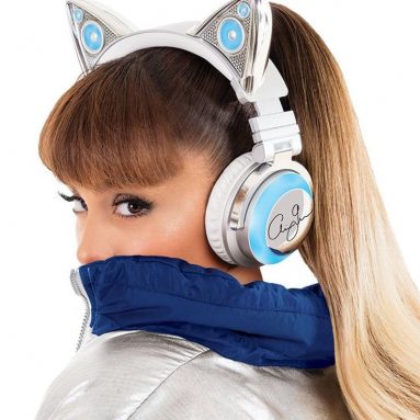 Ariana Grande Wireless Bluetooth Cat Ear Headphones