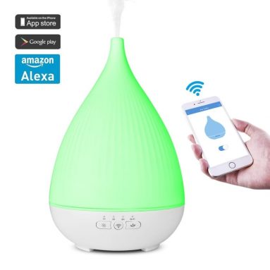 Aroma Essential Oil Diffuser Compatible with Amazon Alexa