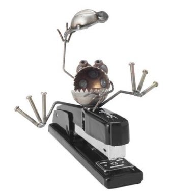 Art Gnome Be Gone Desk Staple Wrangler Cowboy