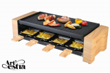 Artestia Electric Raclette Grill with Non-Stick Aluminum Plate