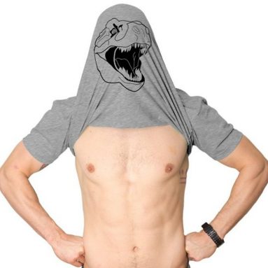 Ask Me About My T-Rex Shirt Funny T Shirt Flip Dinosaur Tee