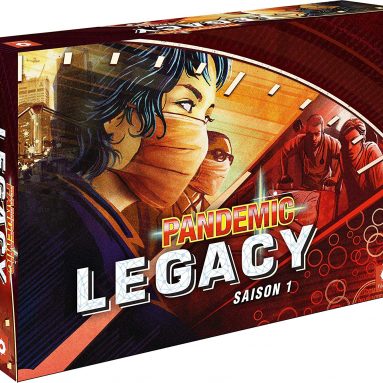 Asmodee Pandemic-Legacy PAN07RED Tray Game Red